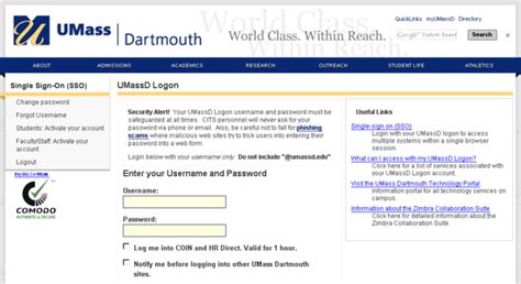 Umass dartmouth login - Log directly into your secure document submission service at umassd.verifymyfafsa.com - at the login screen be sure to enter your UMassD Logon and password and to choose the Dartmouth campus. Last modified: Fri, Mar 10, 2023, 11:48 by Melissa Kinney